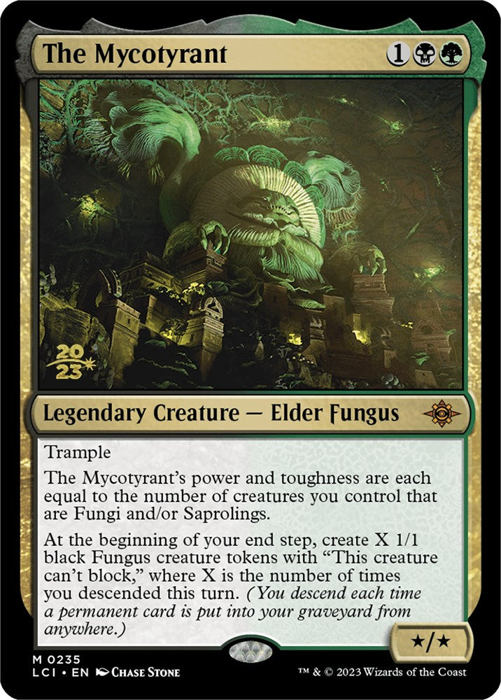 The Mycotyrant [The Lost Caverns of Ixalan Prerelease Cards] | Jomio and Rueliete's Cards and Comics