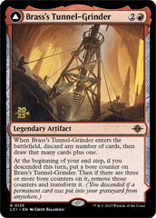 Brass's Tunnel-Grinder // Tecutlan, the Searing Rift [The Lost Caverns of Ixalan Prerelease Cards] | Jomio and Rueliete's Cards and Comics