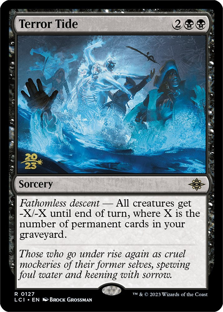Terror Tide [The Lost Caverns of Ixalan Prerelease Cards] | Jomio and Rueliete's Cards and Comics