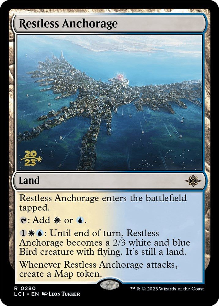 Restless Anchorage [The Lost Caverns of Ixalan Prerelease Cards] | Jomio and Rueliete's Cards and Comics