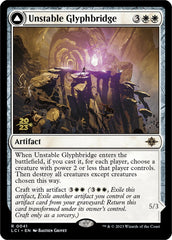 Unstable Glyphbridge // Sandswirl Wanderglyph [The Lost Caverns of Ixalan Prerelease Cards] | Jomio and Rueliete's Cards and Comics