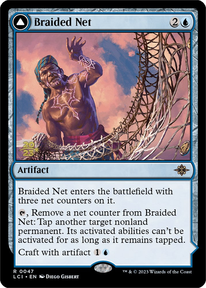 Braided Net // Braided Quipu [The Lost Caverns of Ixalan Prerelease Cards] | Jomio and Rueliete's Cards and Comics