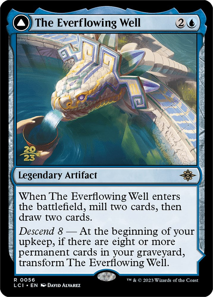 The Everflowing Well // The Myriad Pools [The Lost Caverns of Ixalan Prerelease Cards] | Jomio and Rueliete's Cards and Comics
