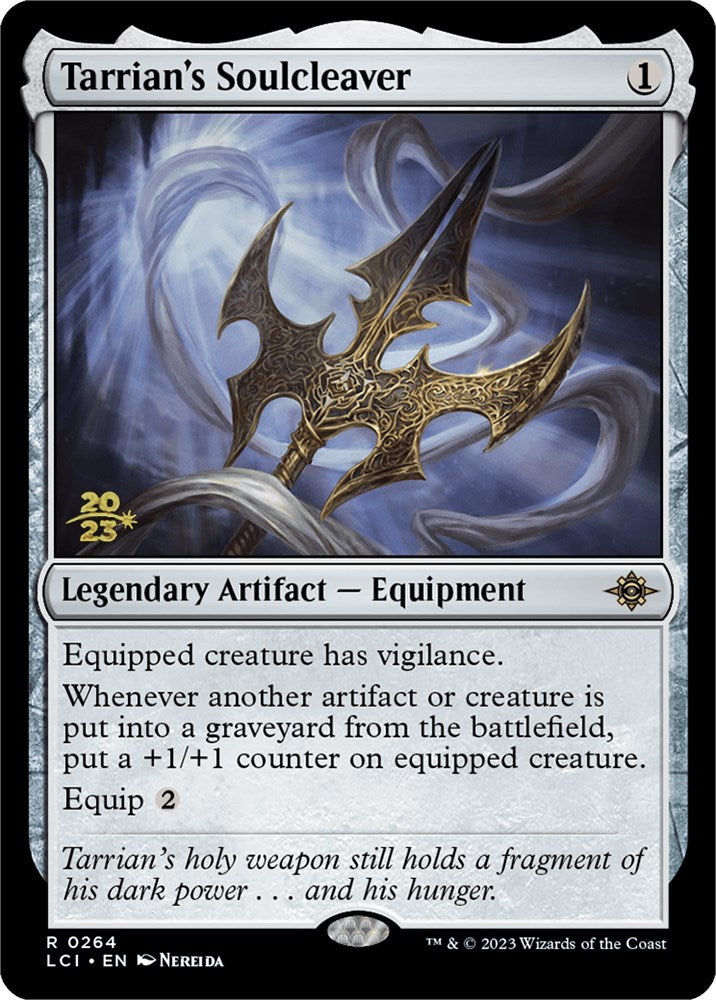 Tarrian's Soulcleaver [The Lost Caverns of Ixalan Prerelease Cards] | Jomio and Rueliete's Cards and Comics