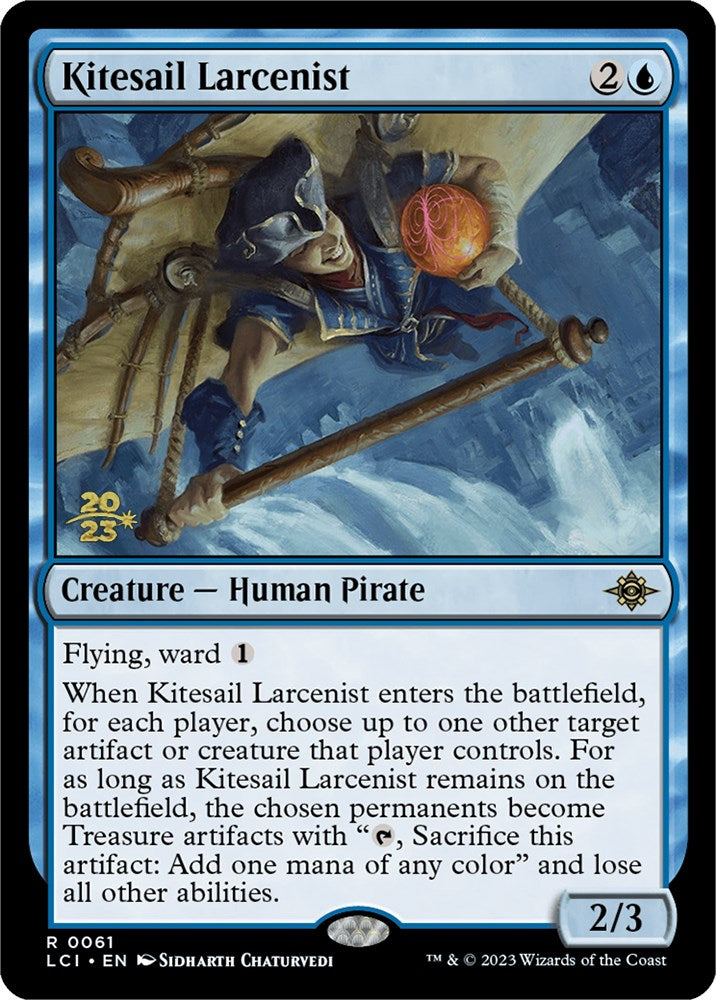 Kitesail Larcenist [The Lost Caverns of Ixalan Prerelease Cards] | Jomio and Rueliete's Cards and Comics