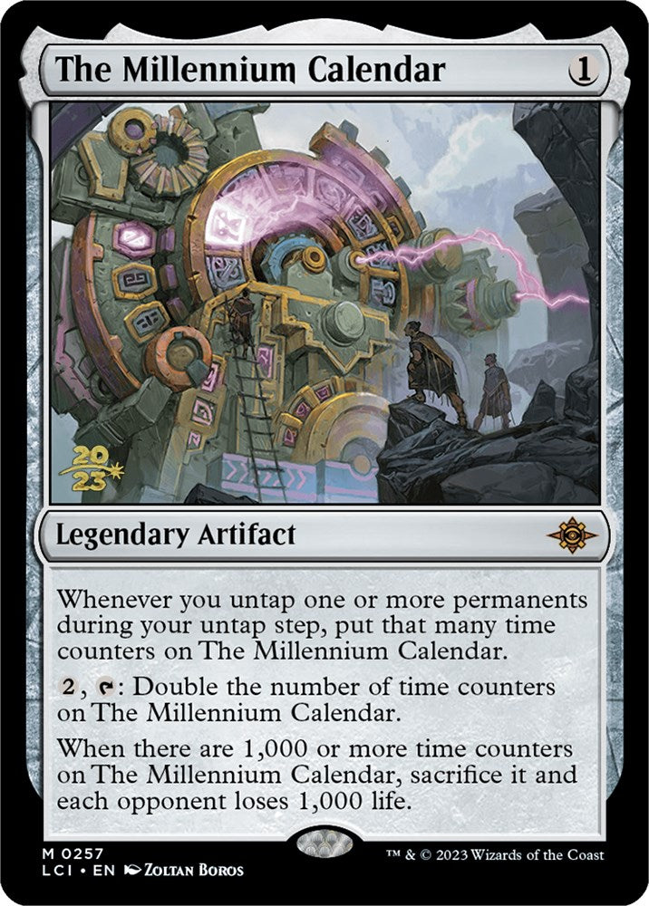 The Millennium Calendar [The Lost Caverns of Ixalan Prerelease Cards] | Jomio and Rueliete's Cards and Comics