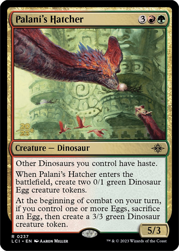 Palani's Hatcher [The Lost Caverns of Ixalan Prerelease Cards] | Jomio and Rueliete's Cards and Comics