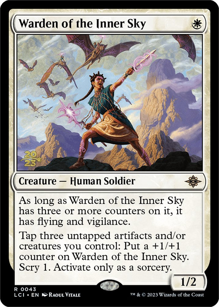 Warden of the Inner Sky [The Lost Caverns of Ixalan Prerelease Cards] | Jomio and Rueliete's Cards and Comics