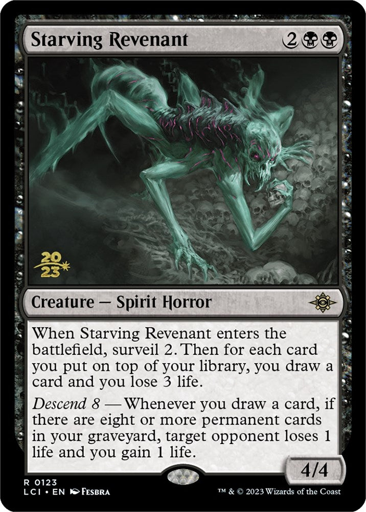 Starving Revenant [The Lost Caverns of Ixalan Prerelease Cards] | Jomio and Rueliete's Cards and Comics