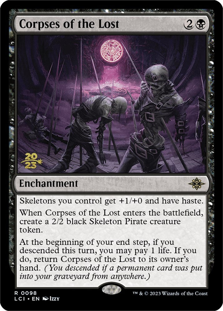 Corpses of the Lost [The Lost Caverns of Ixalan Prerelease Cards] | Jomio and Rueliete's Cards and Comics