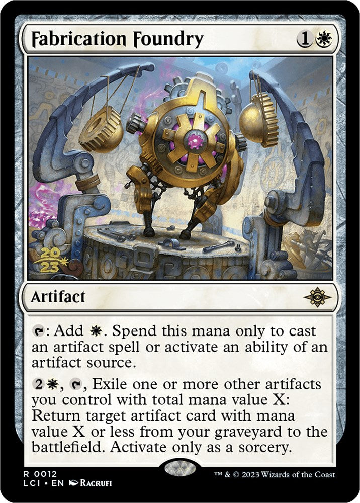 Fabrication Foundry [The Lost Caverns of Ixalan Prerelease Cards] | Jomio and Rueliete's Cards and Comics