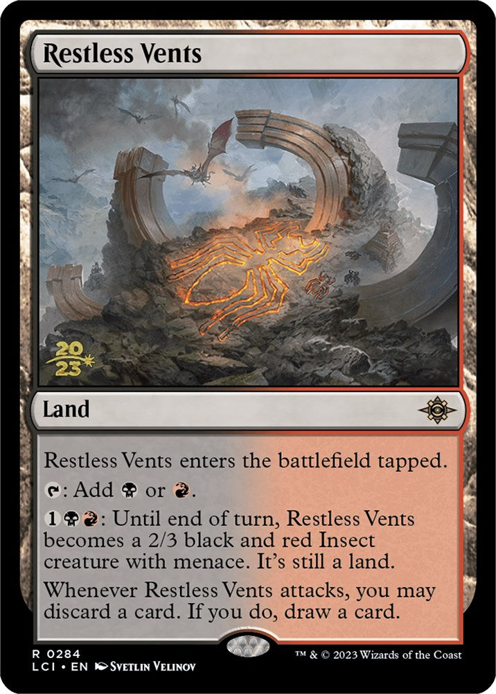 Restless Vents [The Lost Caverns of Ixalan Prerelease Cards] | Jomio and Rueliete's Cards and Comics