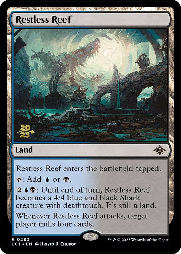 Restless Reef [The Lost Caverns of Ixalan Prerelease Cards] | Jomio and Rueliete's Cards and Comics