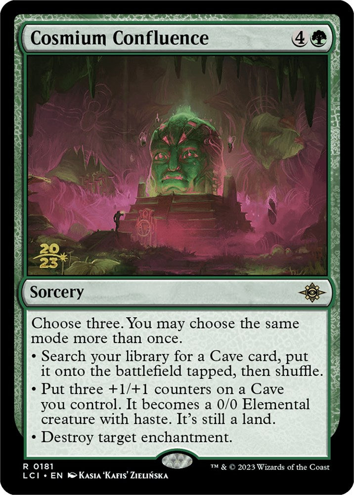 Cosmium Confluence [The Lost Caverns of Ixalan Prerelease Cards] | Jomio and Rueliete's Cards and Comics