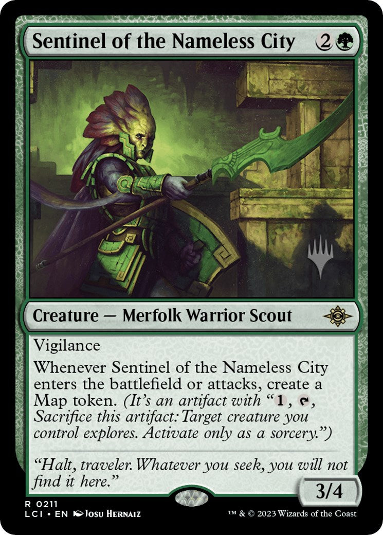 Sentinel of the Nameless City (Promo Pack) [The Lost Caverns of Ixalan Promos] | Jomio and Rueliete's Cards and Comics