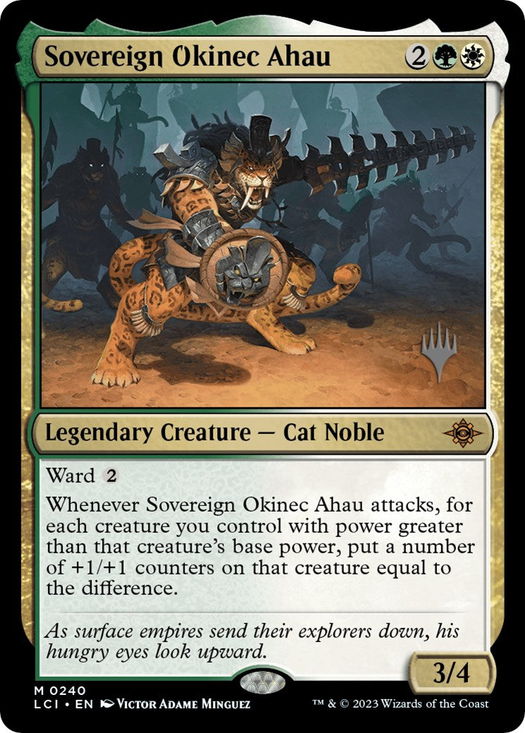 Sovereign Okinec Ahau (Promo Pack) [The Lost Caverns of Ixalan Promos] | Jomio and Rueliete's Cards and Comics