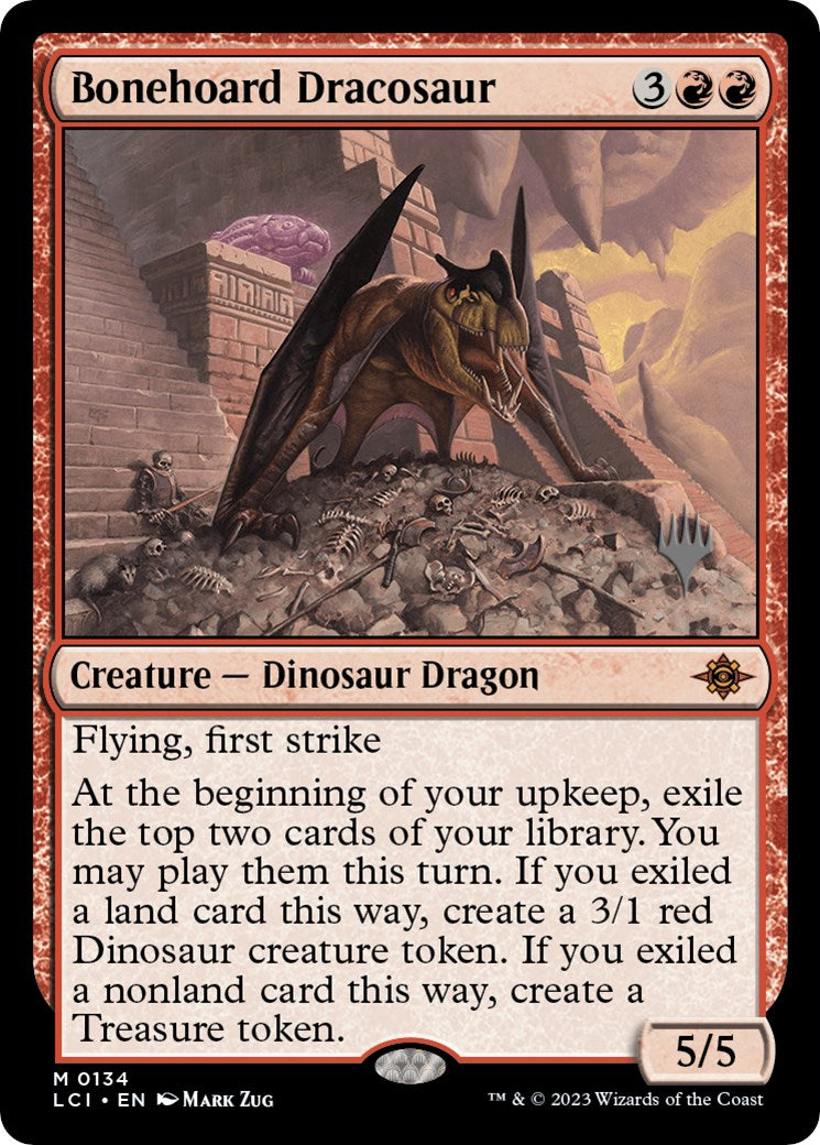 Bonehoard Dracosaur (Promo Pack) [The Lost Caverns of Ixalan Promos] | Jomio and Rueliete's Cards and Comics