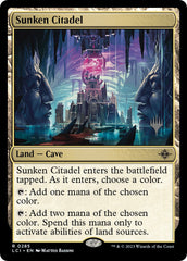 Sunken Citadel (Promo Pack) [The Lost Caverns of Ixalan Promos] | Jomio and Rueliete's Cards and Comics