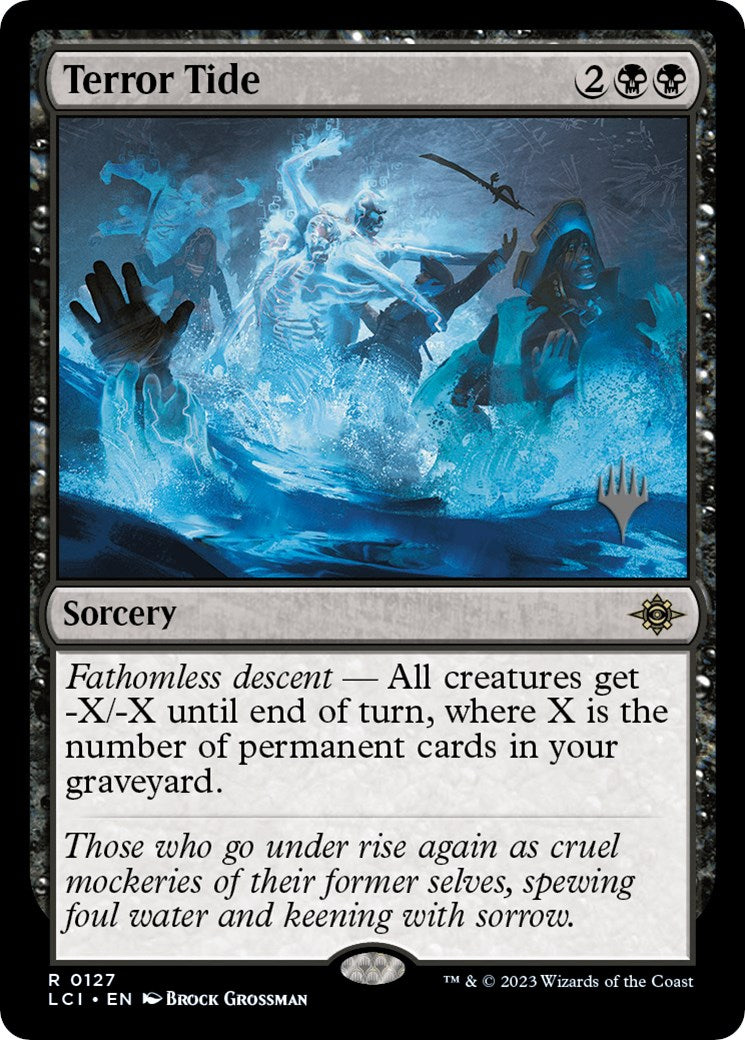 Terror Tide (Promo Pack) [The Lost Caverns of Ixalan Promos] | Jomio and Rueliete's Cards and Comics