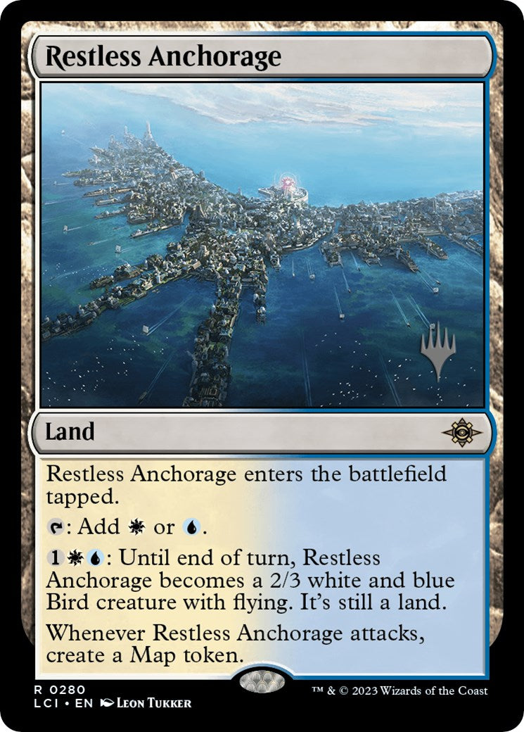 Restless Anchorage (Promo Pack) [The Lost Caverns of Ixalan Promos] | Jomio and Rueliete's Cards and Comics