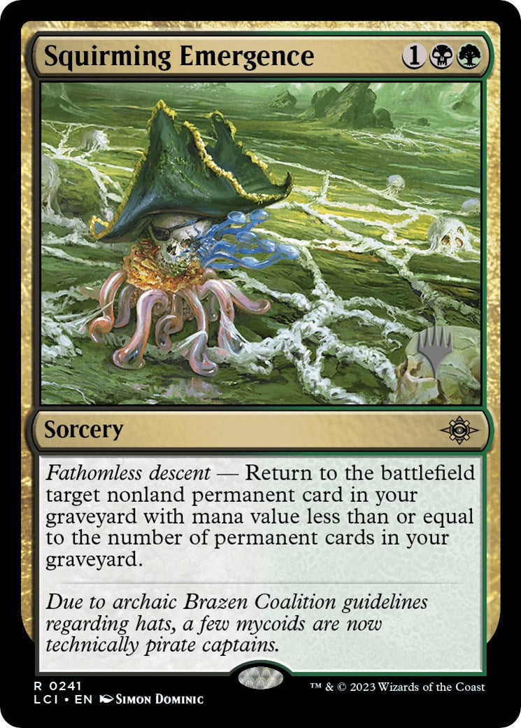 Squirming Emergence (Promo Pack) [The Lost Caverns of Ixalan Promos] | Jomio and Rueliete's Cards and Comics