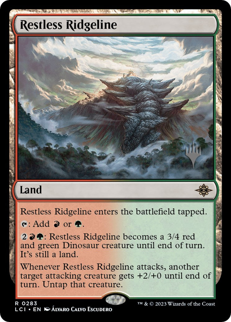 Restless Ridgeline (Promo Pack) [The Lost Caverns of Ixalan Promos] | Jomio and Rueliete's Cards and Comics
