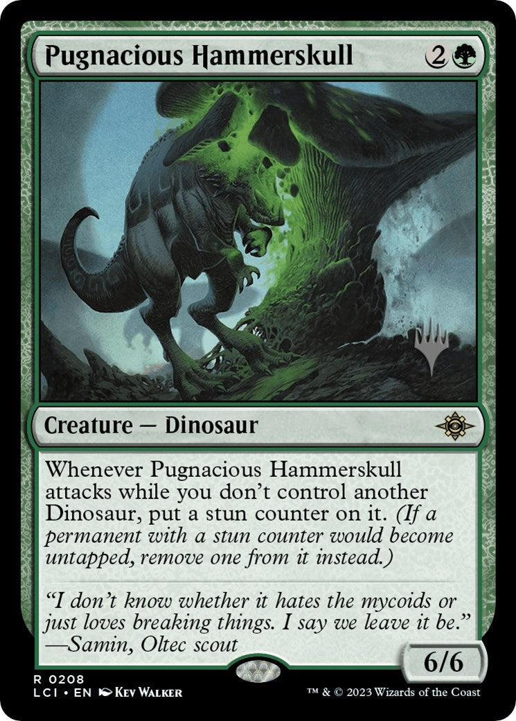 Pugnacious Hammerskull (Promo Pack) [The Lost Caverns of Ixalan Promos] | Jomio and Rueliete's Cards and Comics