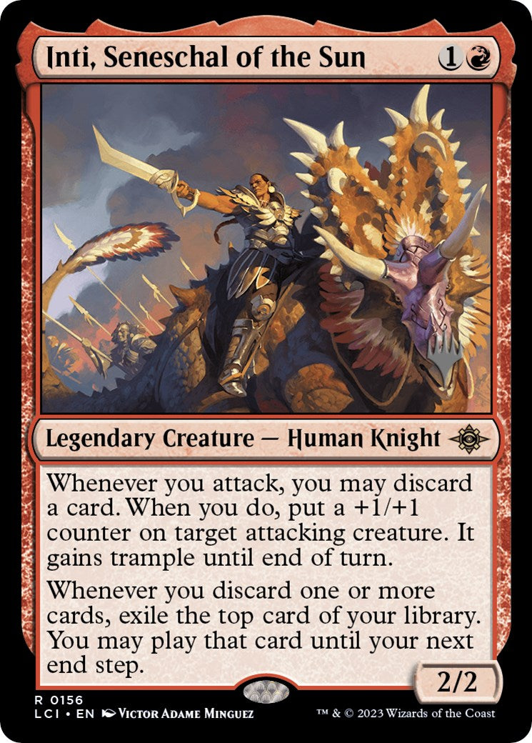 Inti, Seneschal of the Sun (Promo Pack) [The Lost Caverns of Ixalan Promos] | Jomio and Rueliete's Cards and Comics