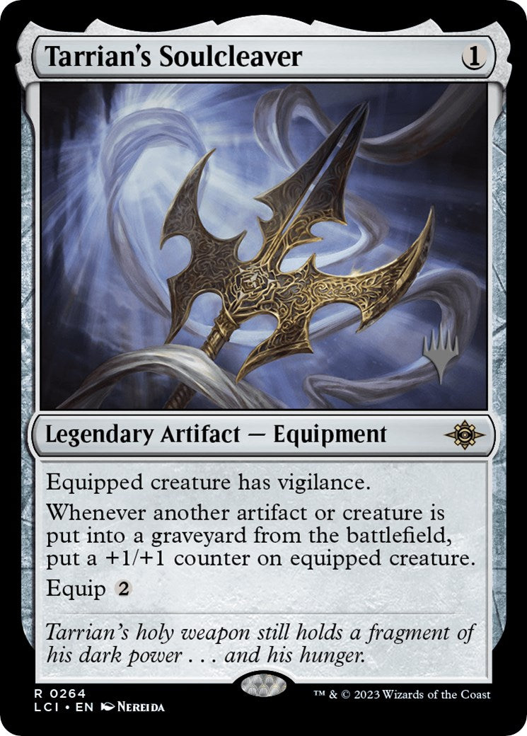 Tarrian's Soulcleaver (Promo Pack) [The Lost Caverns of Ixalan Promos] | Jomio and Rueliete's Cards and Comics