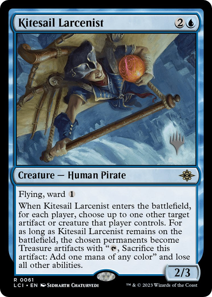 Kitesail Larcenist (Promo Pack) [The Lost Caverns of Ixalan Promos] | Jomio and Rueliete's Cards and Comics