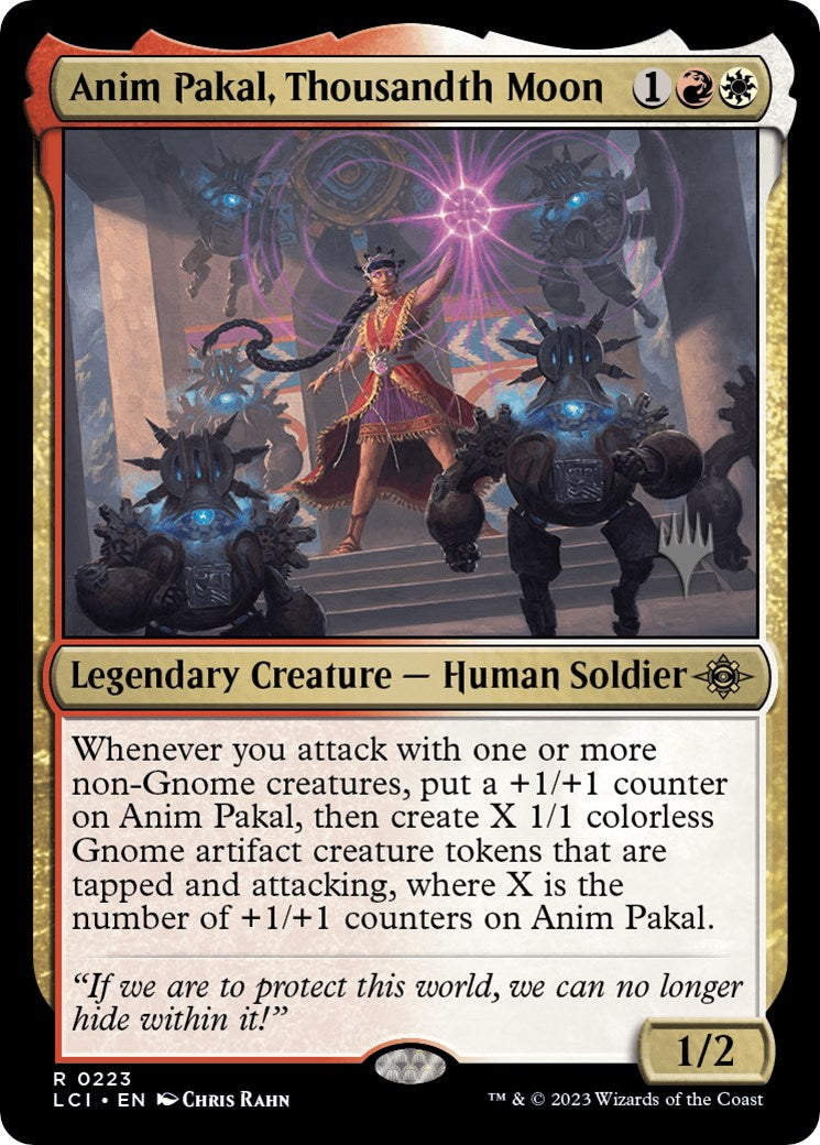 Anim Pakal, Thousandth Moon (Promo Pack) [The Lost Caverns of Ixalan Promos] | Jomio and Rueliete's Cards and Comics