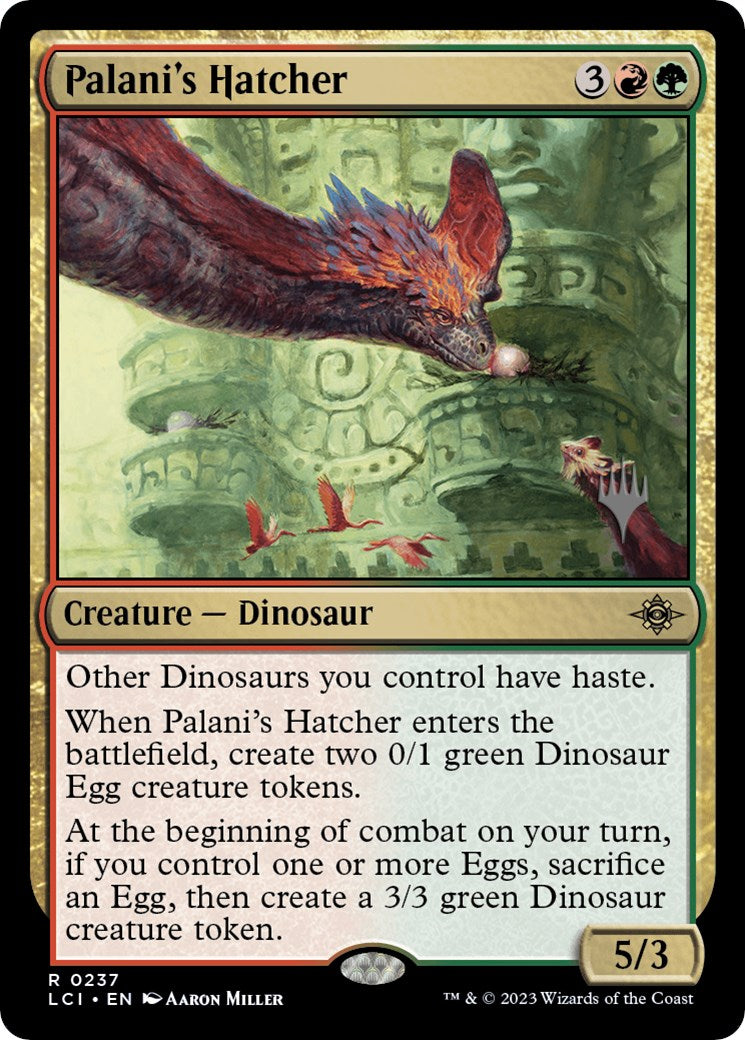 Palani's Hatcher (Promo Pack) [The Lost Caverns of Ixalan Promos] | Jomio and Rueliete's Cards and Comics