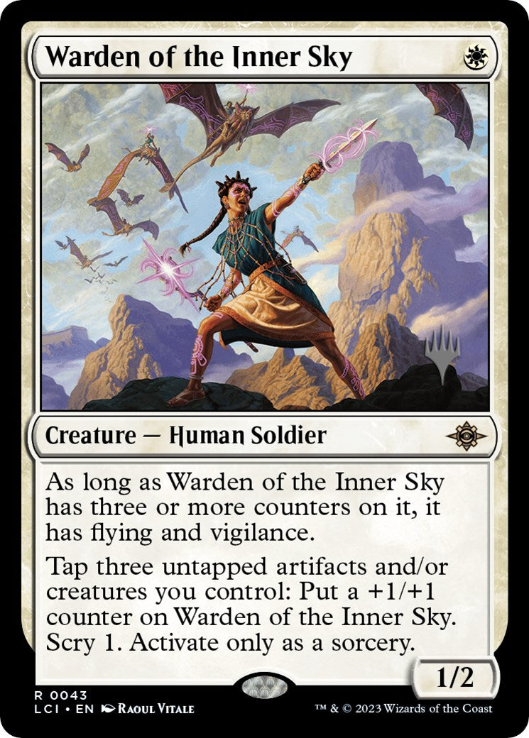 Warden of the Inner Sky (Promo Pack) [The Lost Caverns of Ixalan Promos] | Jomio and Rueliete's Cards and Comics