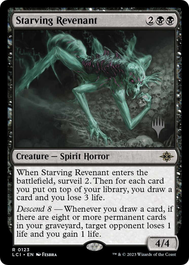 Starving Revenant (Promo Pack) [The Lost Caverns of Ixalan Promos] | Jomio and Rueliete's Cards and Comics