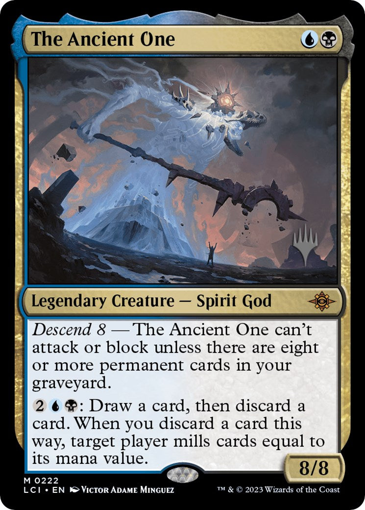 The Ancient One (Promo Pack) [The Lost Caverns of Ixalan Promos] | Jomio and Rueliete's Cards and Comics