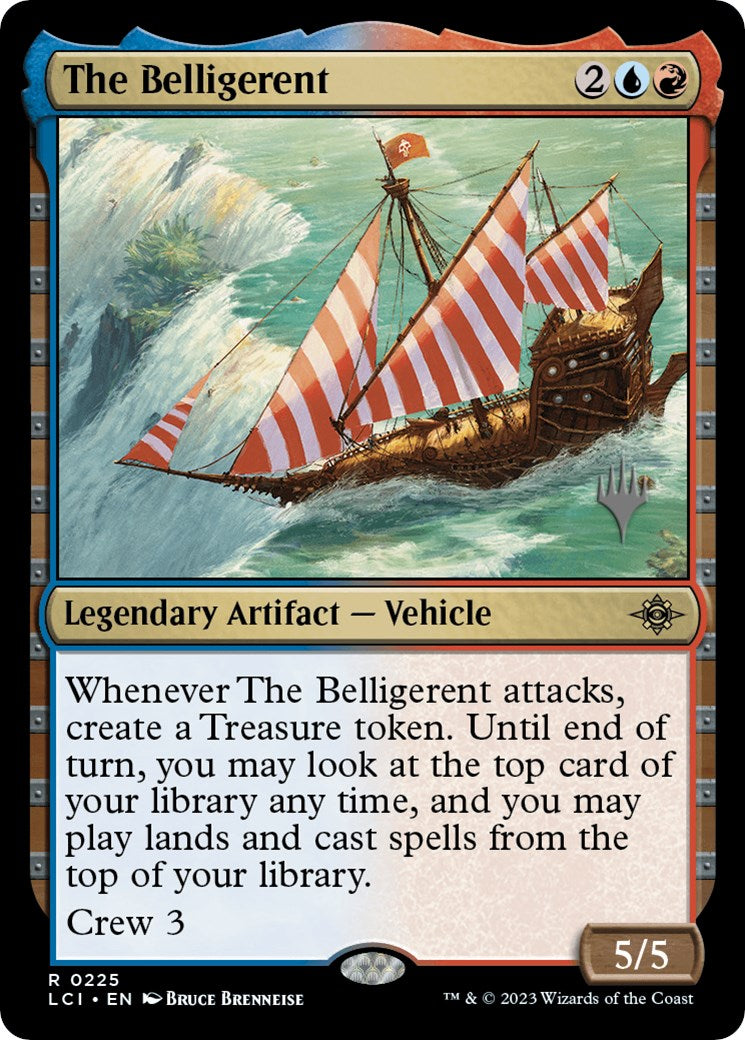 The Belligerent (Promo Pack) [The Lost Caverns of Ixalan Promos] | Jomio and Rueliete's Cards and Comics