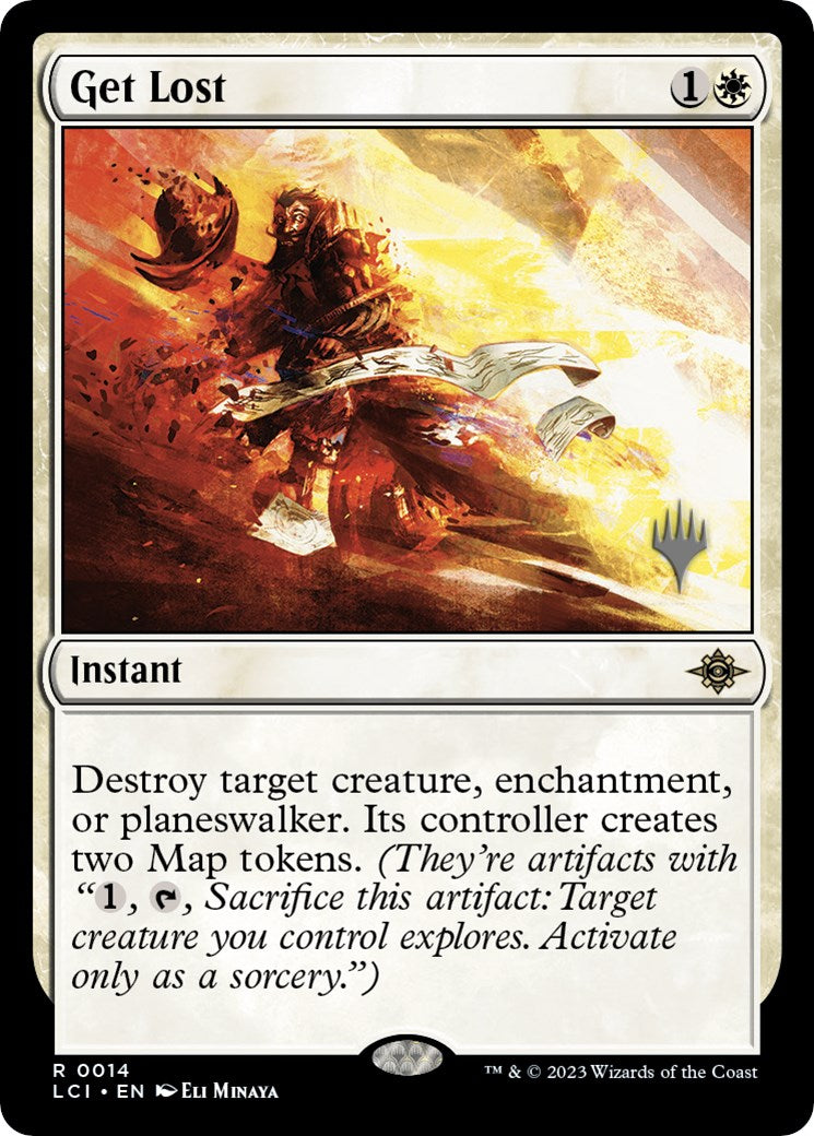 Get Lost (Promo Pack) [The Lost Caverns of Ixalan Promos] | Jomio and Rueliete's Cards and Comics