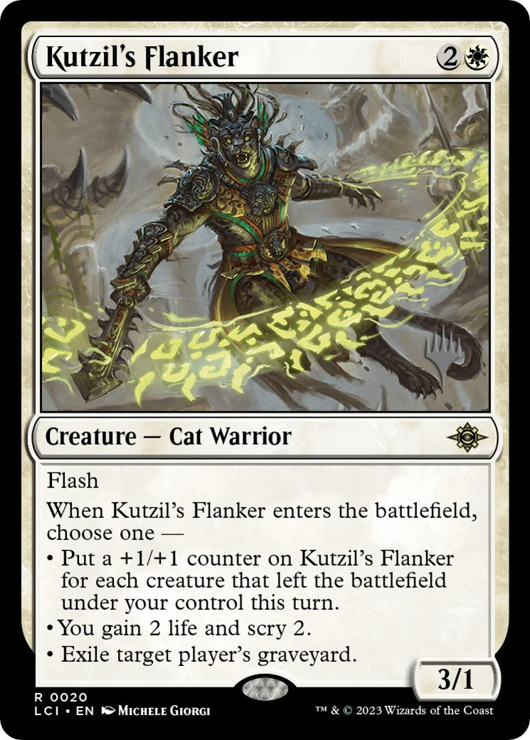 Kutzil's Flanker (Promo Pack) [The Lost Caverns of Ixalan Promos] | Jomio and Rueliete's Cards and Comics