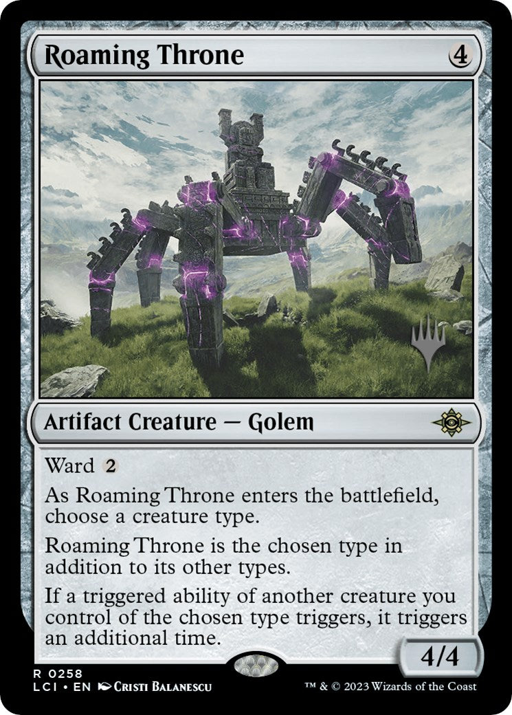 Roaming Throne (Promo Pack) [The Lost Caverns of Ixalan Promos] | Jomio and Rueliete's Cards and Comics