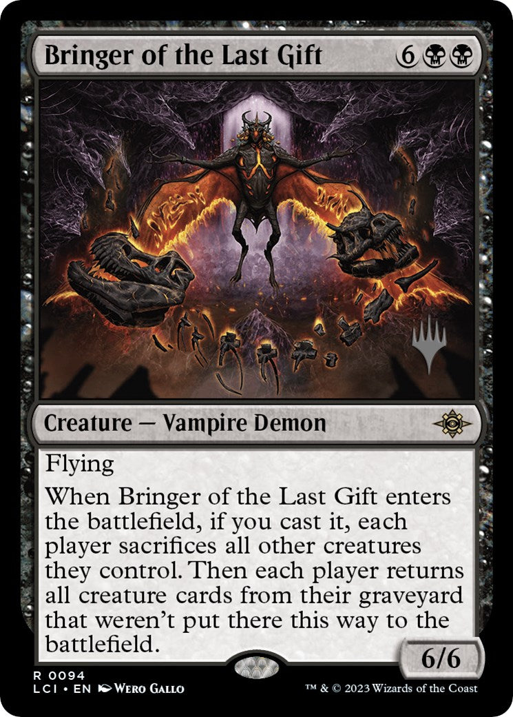 Bringer of the Last Gift (Promo Pack) [The Lost Caverns of Ixalan Promos] | Jomio and Rueliete's Cards and Comics