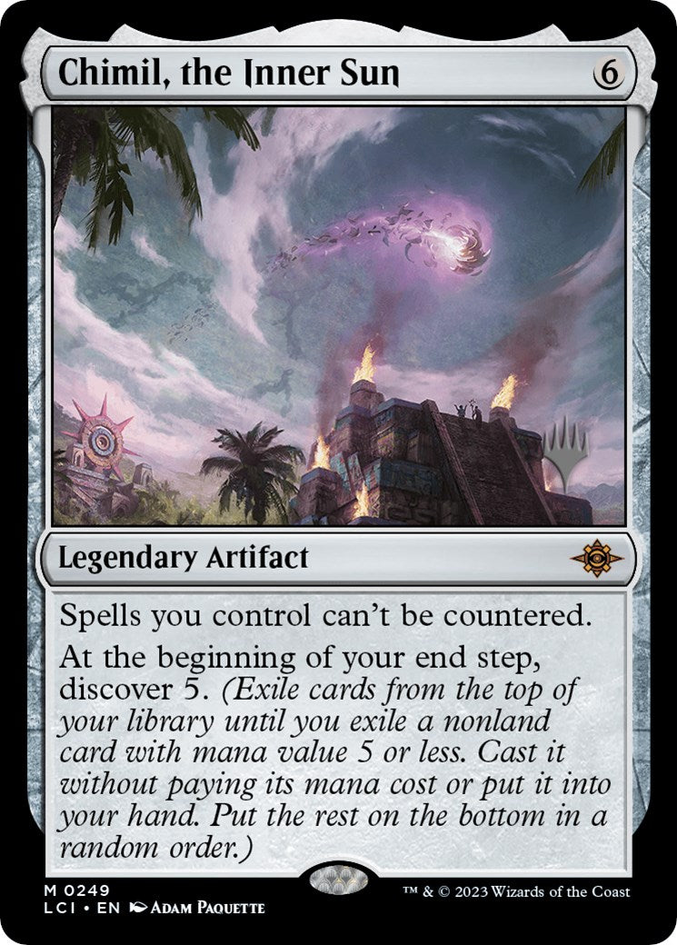 Chimil, the Inner Sun (Promo Pack) [The Lost Caverns of Ixalan Promos] | Jomio and Rueliete's Cards and Comics