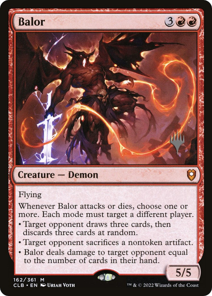 Balor (Promo Pack) [The Lost Caverns of Ixalan Promos] | Jomio and Rueliete's Cards and Comics