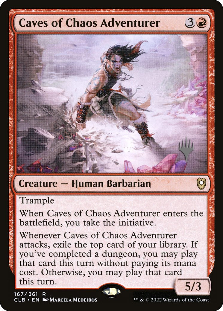 Caves of Chaos Adventurer (Promo Pack) [The Lost Caverns of Ixalan Promos] | Jomio and Rueliete's Cards and Comics