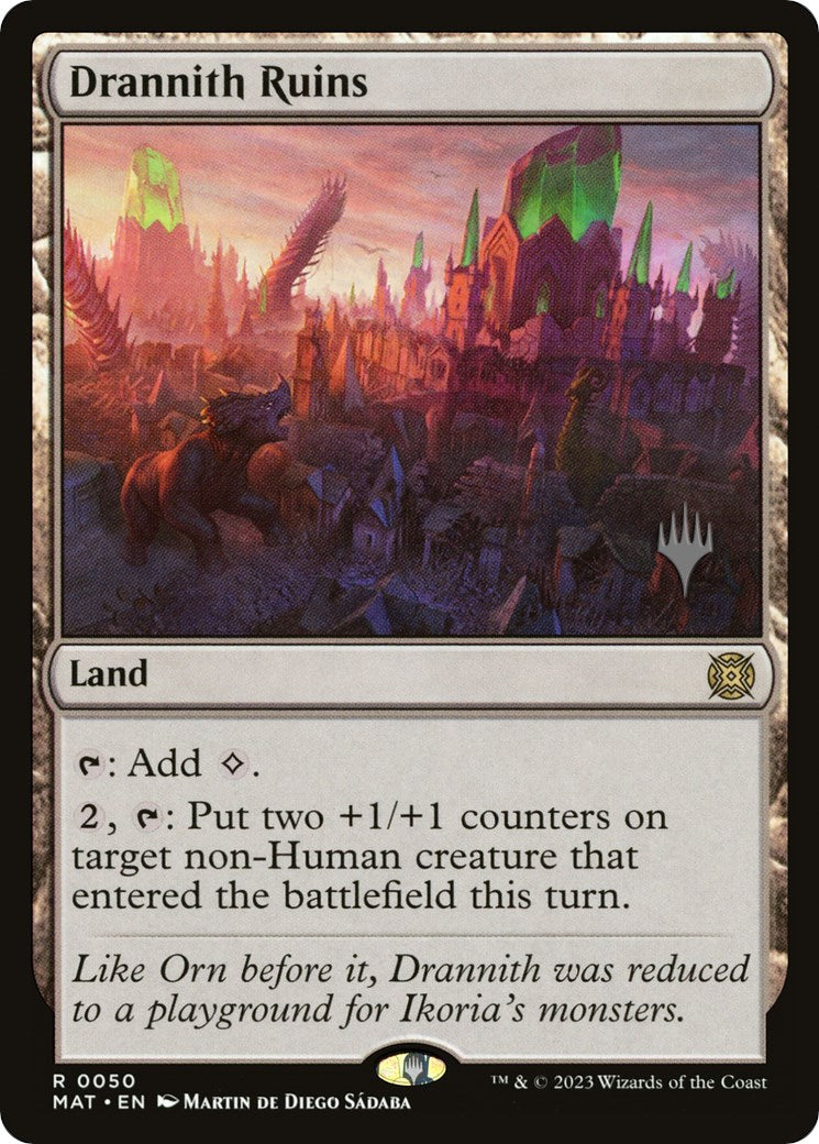 Drannith Ruins (Promo Pack) [The Lost Caverns of Ixalan Promos] | Jomio and Rueliete's Cards and Comics
