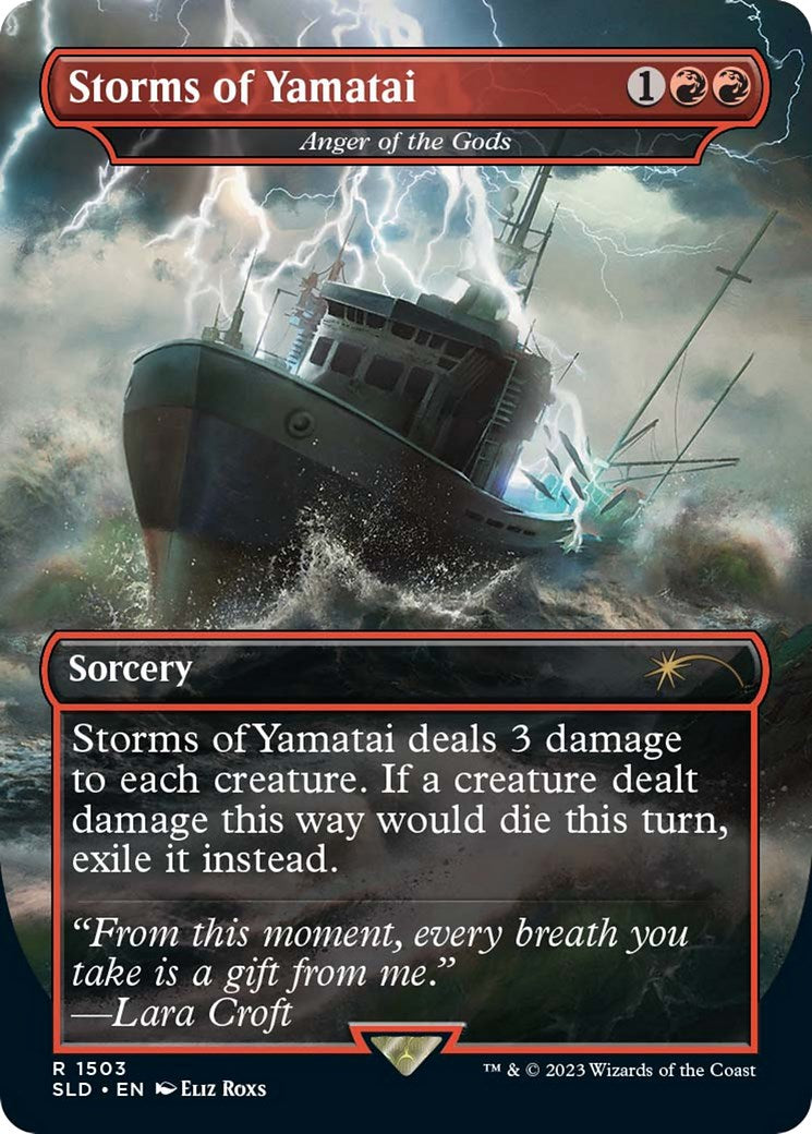 Storms of Yamatai - Anger of the Gods [Secret Lair Drop Series] | Jomio and Rueliete's Cards and Comics