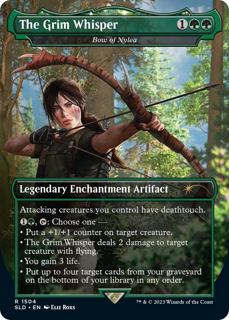 The Grim Whisper - Bow of Nylea [Secret Lair Drop Series] | Jomio and Rueliete's Cards and Comics