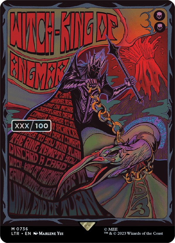 Witch-king of Angmar (Borderless Poster) (Serialized) [The Lord of the Rings: Tales of Middle-Earth] | Jomio and Rueliete's Cards and Comics