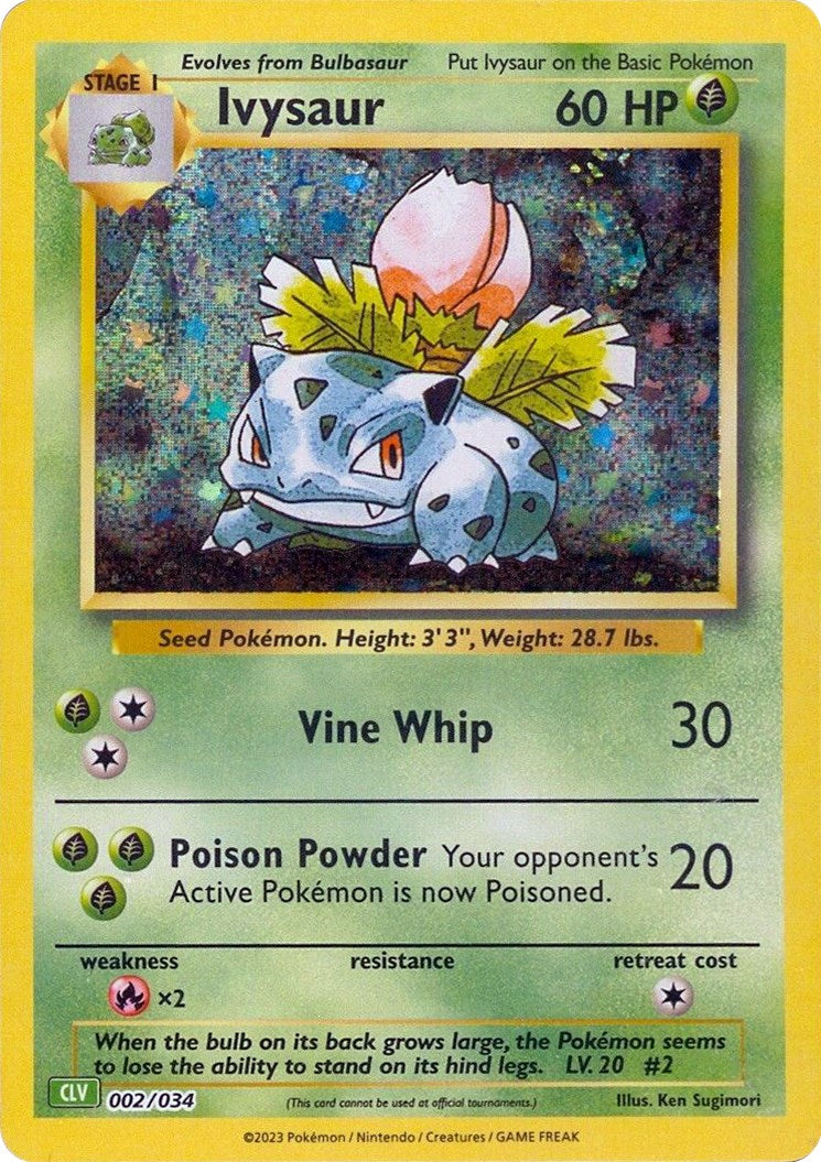 Ivysaur [Trading Card Game Classic] | Jomio and Rueliete's Cards and Comics