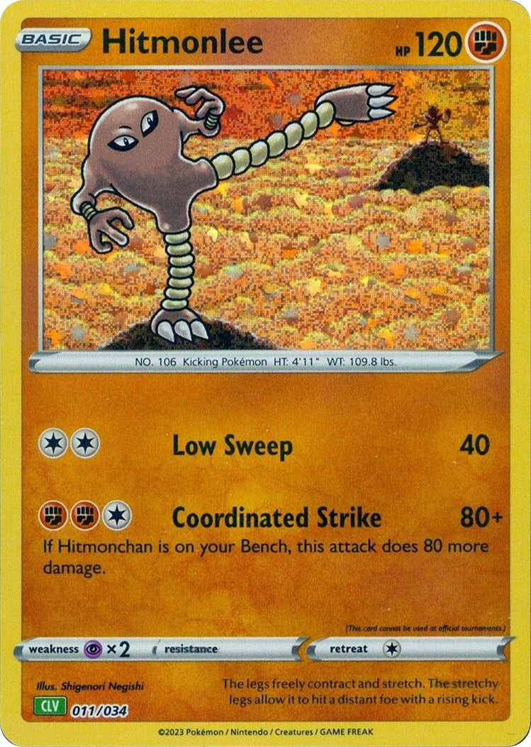 Hitmonlee [Trading Card Game Classic] | Jomio and Rueliete's Cards and Comics