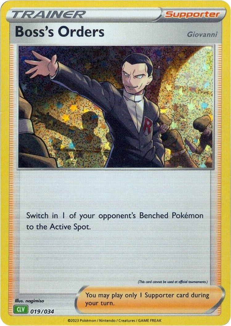 Boss's Orders (CLV) [Trading Card Game Classic] | Jomio and Rueliete's Cards and Comics